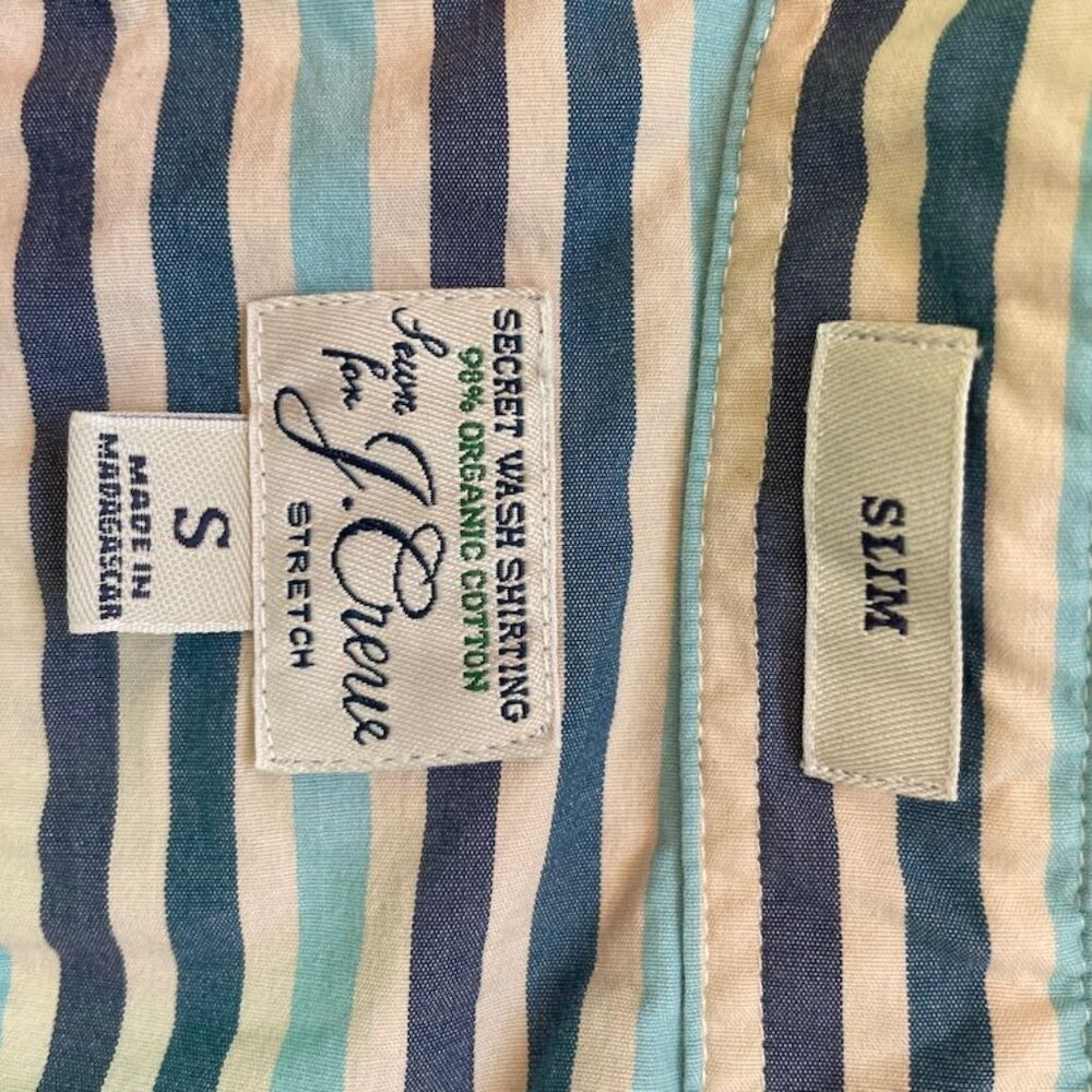 J-Crew Men's Small Secret Wash button down shirt
